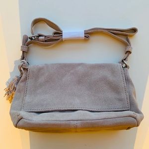 Brand New Zara Suede Crossbody Bag